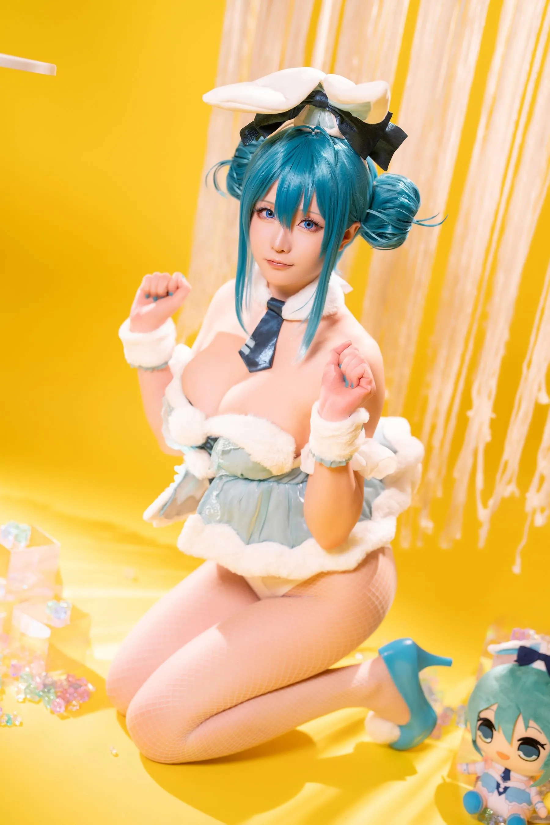 星之迟迟 – NO.158 23年9月计划A 初音未来 白兔女郎 [77P]插图9